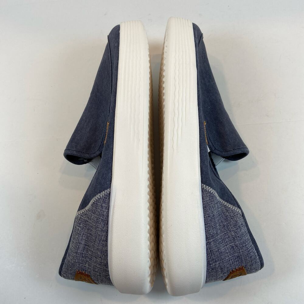 Hey Dude Sunapee M Craft Navy Slip On Casual Shoes Mens Size 14 - Picture 5 of 11